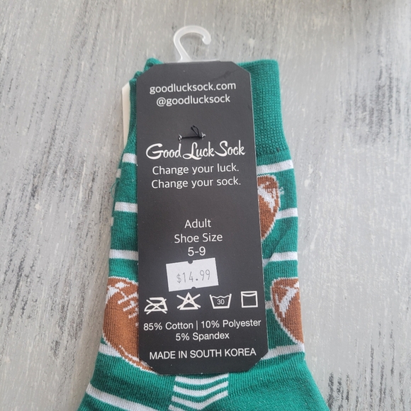 2/$15 Football Crew Socks - Picture 3 of 3